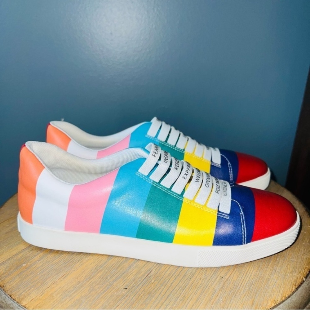 Katy Perry Womens  The Firework Sneakers Shoes
Rainbow Affirmations